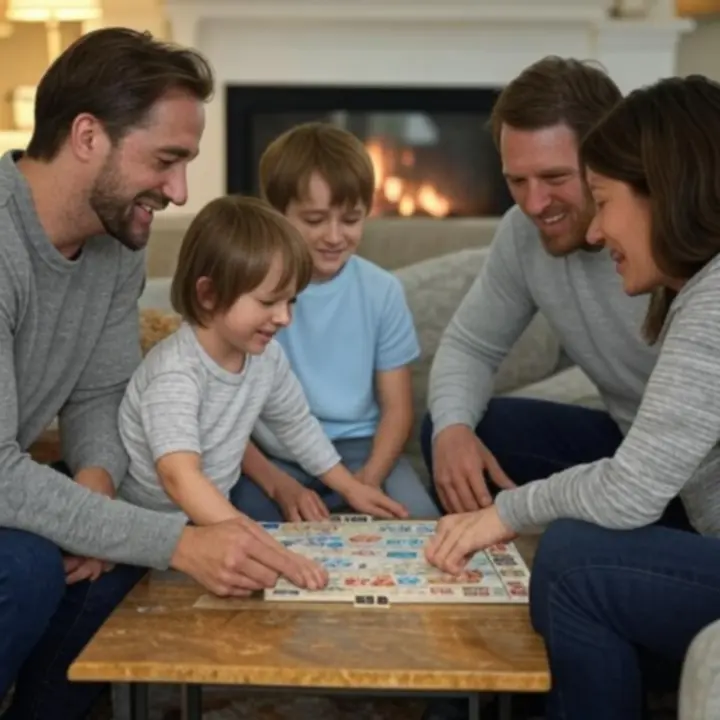 Family and friends enjoying time together at home with Marketempo entertaining essentials