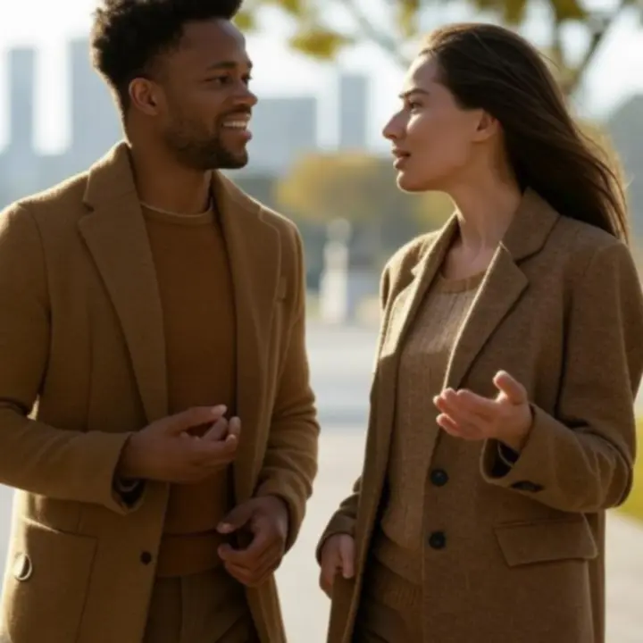 Editorial fashion lookbook with styled outfits and lifestyle photography