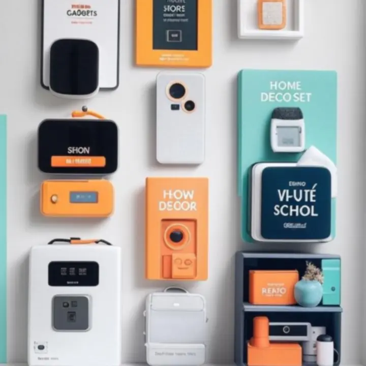 Curated product collections displayed in a modern ecommerce layout